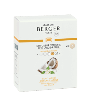 2 recharges pour diffuseur voiture Berger "Coco Monoï", Berger Paris, , par Esprit Maison