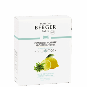 2 recharges pour diffuseur voiture Berger "Zeste de Verveine", Berger Paris, , par Esprit Maison