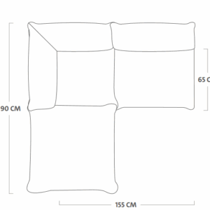 Paletti Set Medium Royal - Brulée, Fatboy, , par Esprit Maison