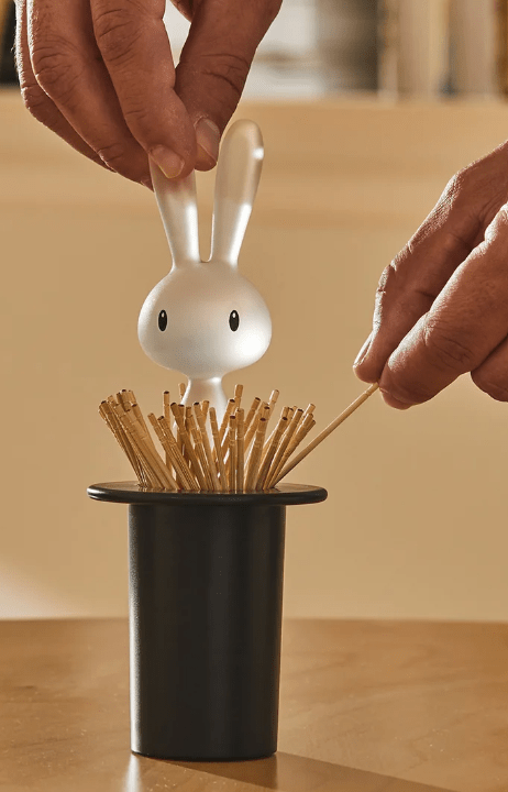 Porte Cure-Dents Alessi Jaune, Alessi, , par Esprit Maison