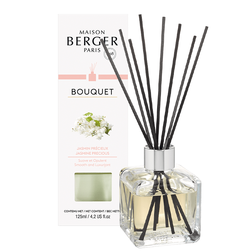 Bouquet Parfumé Cube Berger Rêves de Fleurs "Jasmin Précieux", Berger Paris, , par Esprit Maison