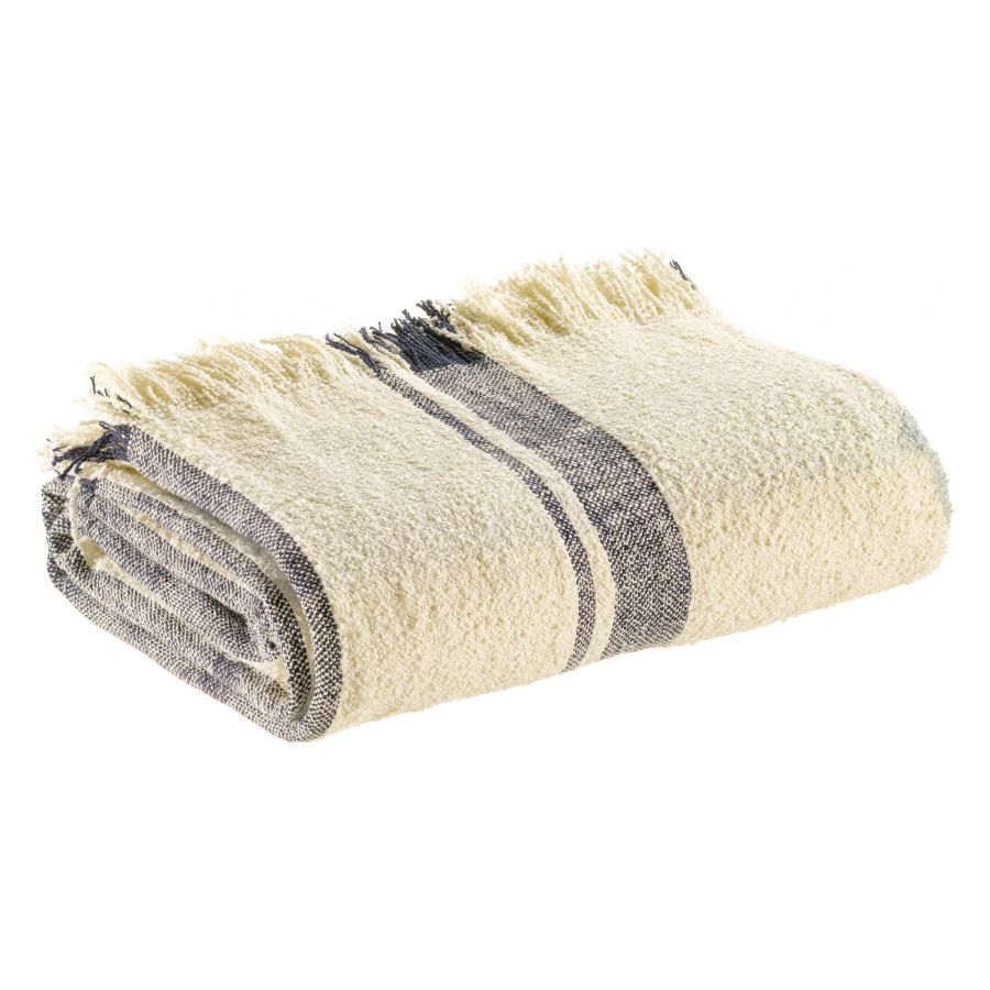 Plaid Jacquard Jane Marine 130x160 - Vivaraise, Vivaraise, , par Esprit Maison