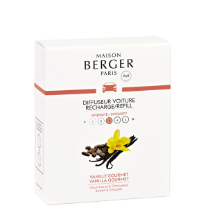 2 recharges pour diffuseur voiture Berger "Vanille Gourmet", Berger Paris, , par Esprit Maison
