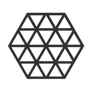 Dessous de plat Triangle Noir, Zone, , par Esprit Maison