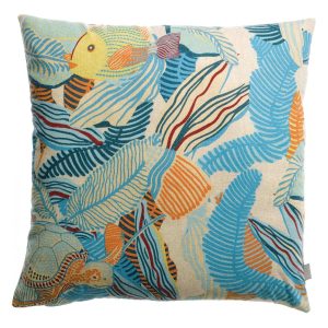 Coussin Dori Lagon 45x45 Outdoor - Vivaraise, Vivaraise, , par Esprit Maison