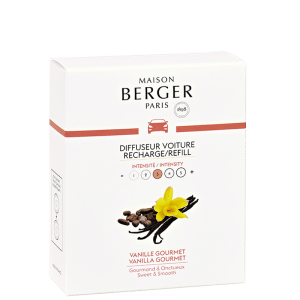 2 recharges pour diffuseur voiture Berger "Vanille Gourmet", Berger Paris, , par Esprit Maison